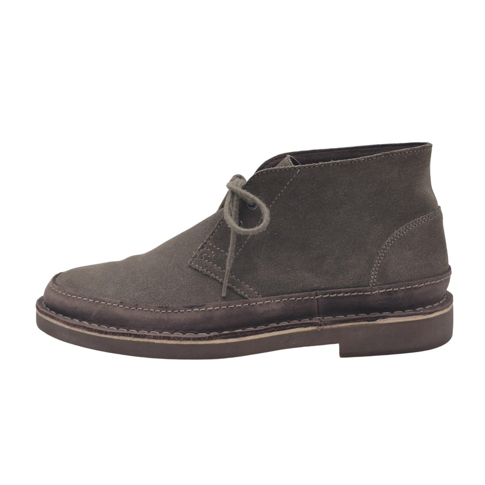 Clarks Boots Mens Size 9.5 Brown Suede Chukka Lace Up Casual Comfort‎ 26107688